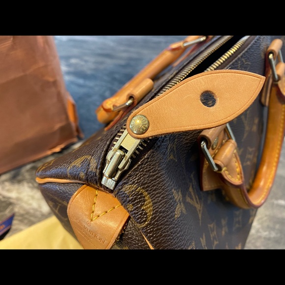 Louis Vuitton Speedy. Authentic all original wrap and bag - Picture 3 of 12